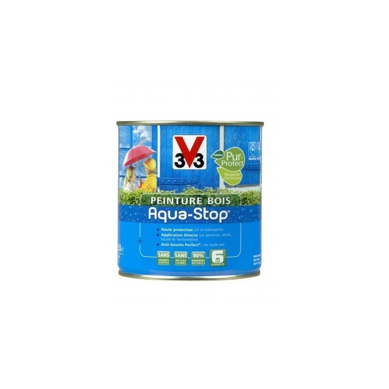 PEINTURE V33 BOIS AQUA-STOP SATIN 2.5L