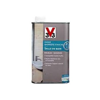 Peinture V33 Cuisine & Bain Resist'Extreme Satin Gris Perle de la