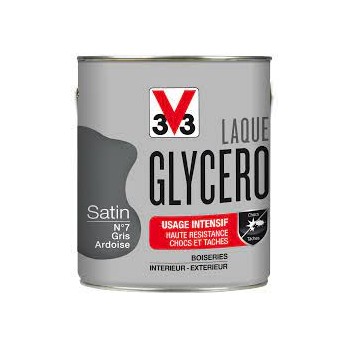 PEINTURE GLYCERO BRILLANT DECORATION BLANC CASSE 2.5L Lessivable