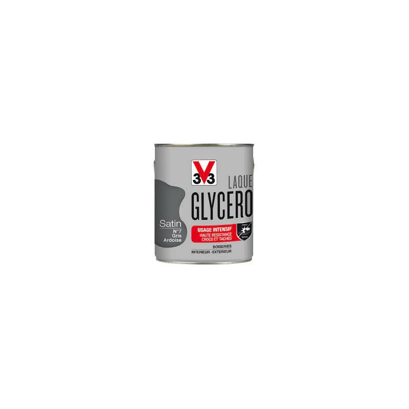 Peinture laque glycéro blanche brillant 2.5L