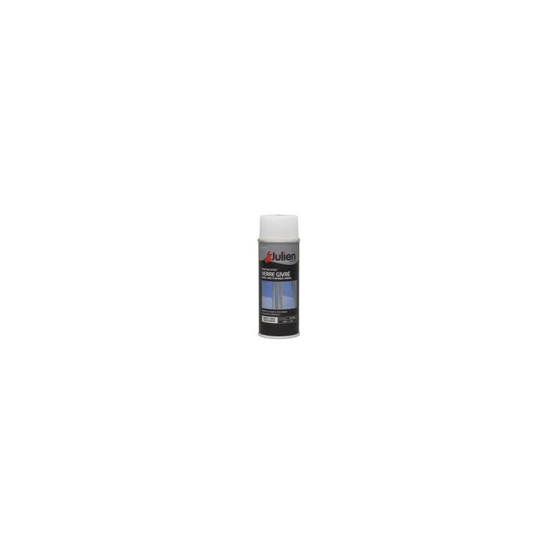 BOMBE PEINTURE BLANC SATINE RAL 9010 AEROSOL 400ML JULIEN