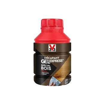 V33 Décapant gel express® bois 0,25L