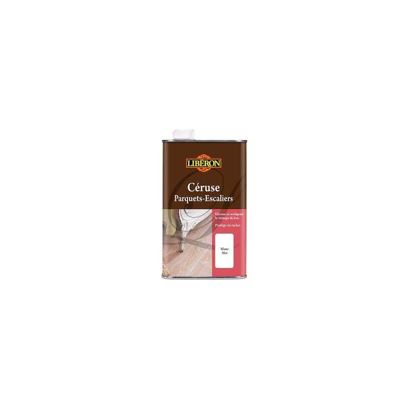 Céruse Parquets LIBERON 1L Blanc Mat