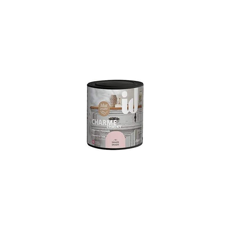 Peinture CHARME CHALKY Effet Poudré ID 500ML Mat