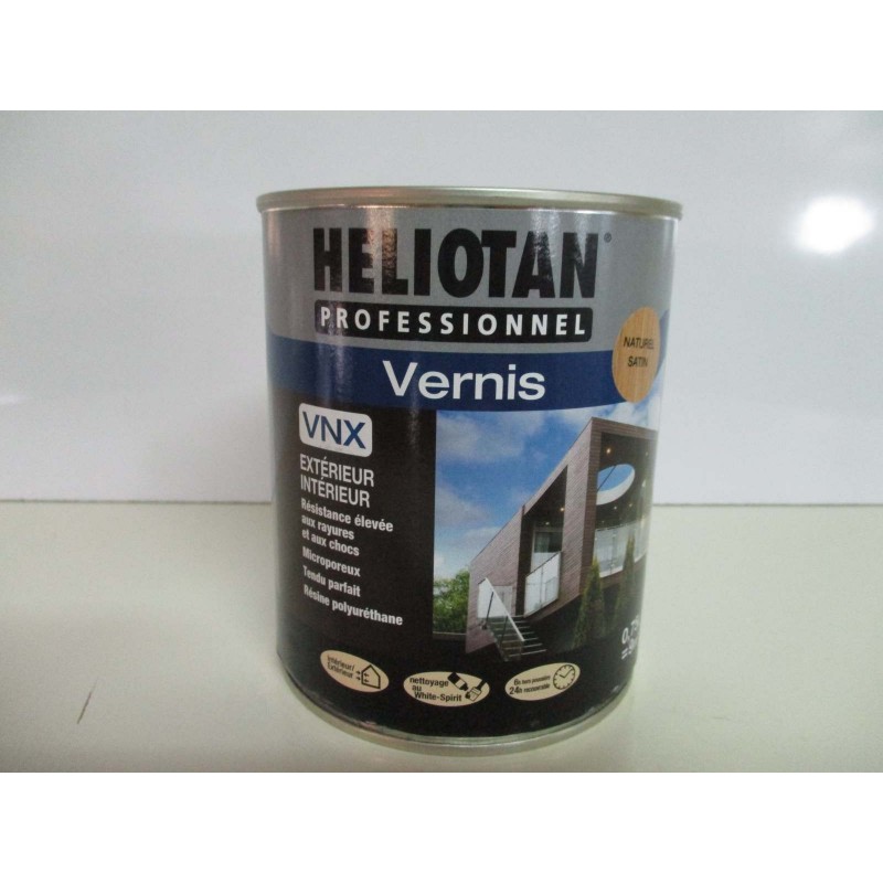 Vernis HELIOTAN PROFESSIONNEL 0.75L naturel satin