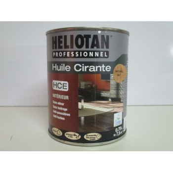 Huile cirante HELIOTAN PROFESSIONNEL 0.75L naturel mat