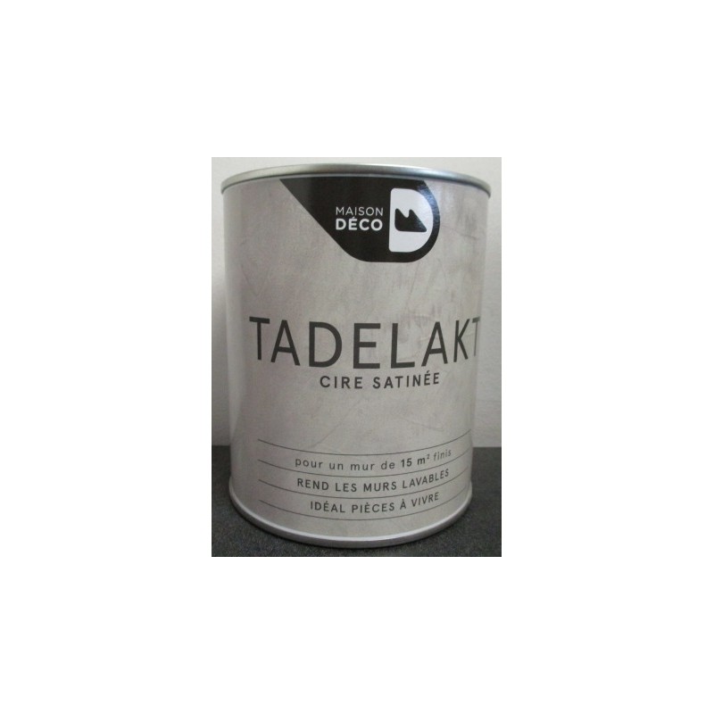 TADELAKT Cire Satinée MAISON DECO 0.75L Incolore