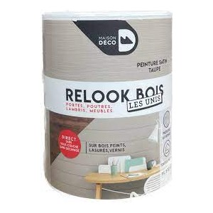 Peinture pour meuble Relook Meubles MAISON DECO. effet rouille