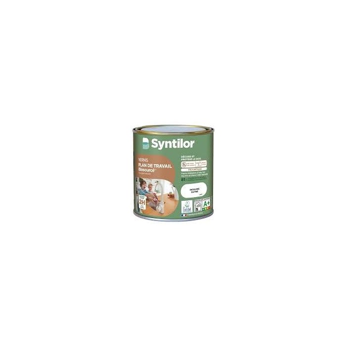 Vernis Plan De Travail Biosourcé SYNTILOR 0.5L