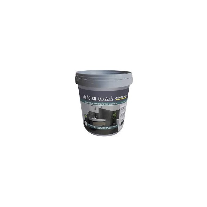 Ardoise Minérale Enduit Minéral RESINENCE 4KG Ardoise