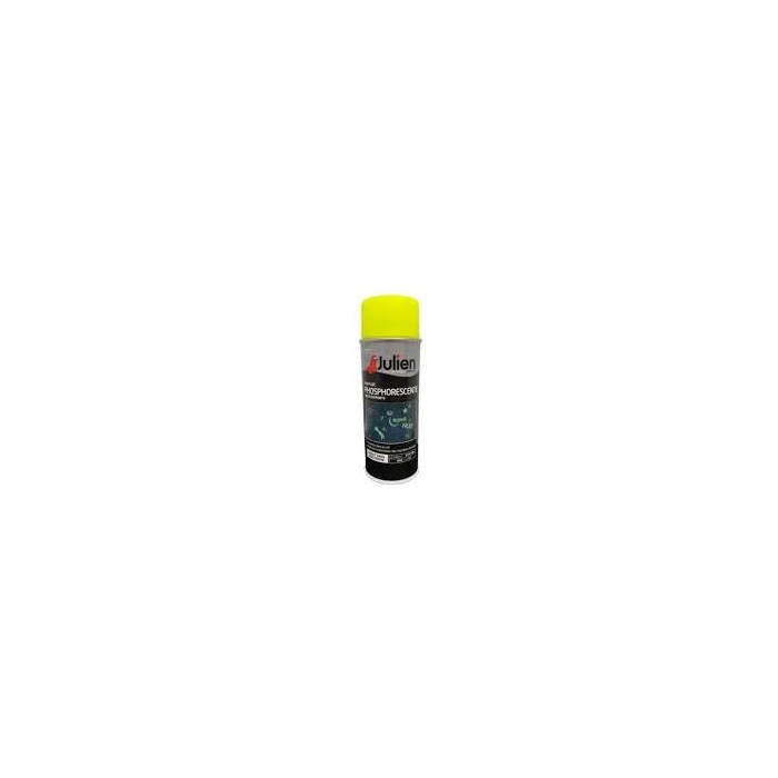 Peinture Phosphorescente Multi-supports JULIEN Aérosol 400ML Jaune
