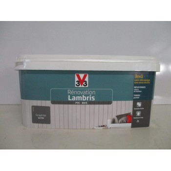 Peinture rénovation lambris V33 2L satin