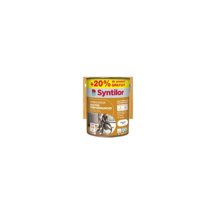 Vitrificateur Hautes Performances SYNTILOR 5L+20% Gratuit