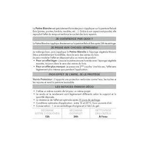 Patine Blanche Relook Bois...