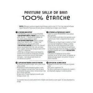 Peinture Salle De Bain 100%...