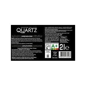 QUARTZ Peinture Pailletée...