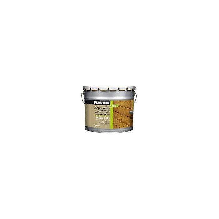 PRIMO-T GEL Lasure Haute Durabilité PLASTOR 10L Chêne satin