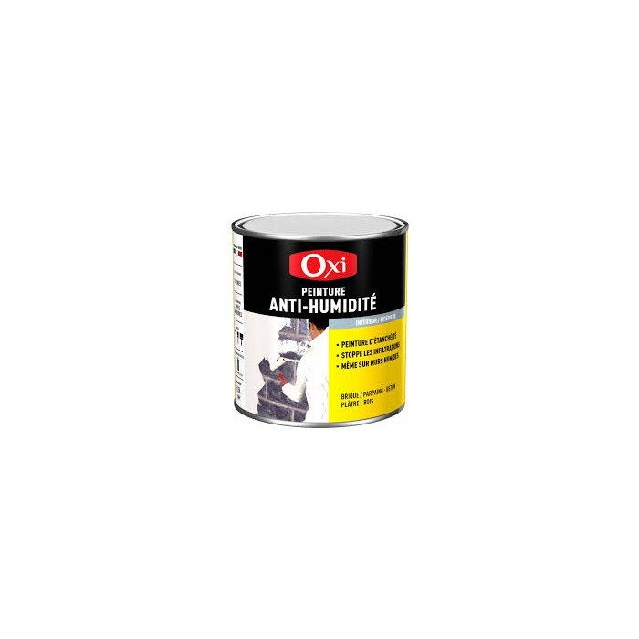 Peinture Anti-humidité OXI 2.5L Blanc Mat