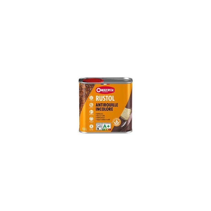 RUSTOL-OWATROL Antirouille Incolore OWATROL 0.5L