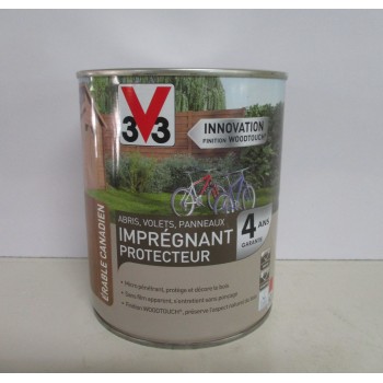 Imprégnant protecteur 4 ans V33 1L ton bois