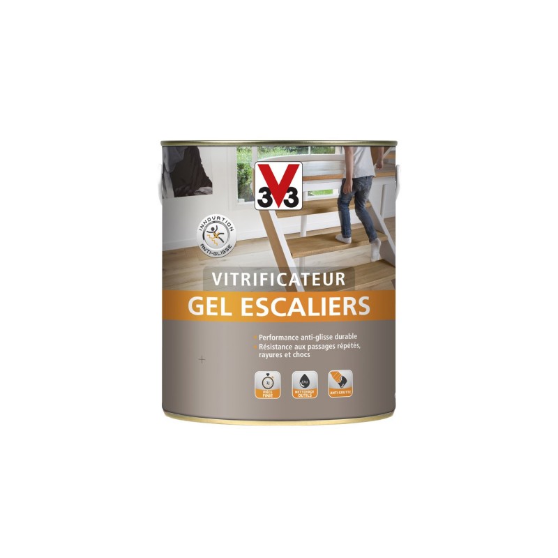 Vitrificateur Gel Escaliers V33 0.75L/2.5L