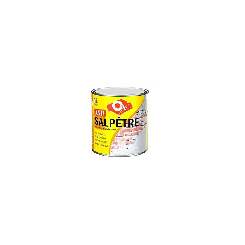 Peinture anti humidite - Anti Salpetre - 750ml