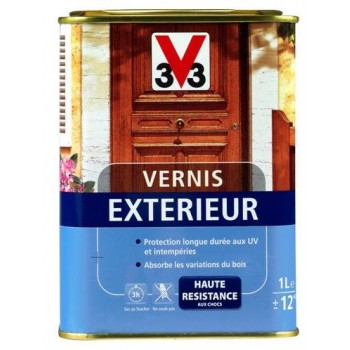 Vernis bois extérieur V33 Haute protection incolore mat 0.25 l