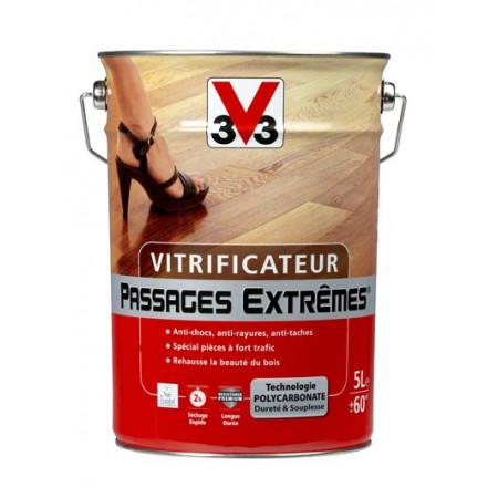 Vitrificateur parquet V33 Extreme Protection inColore mat 2,5L