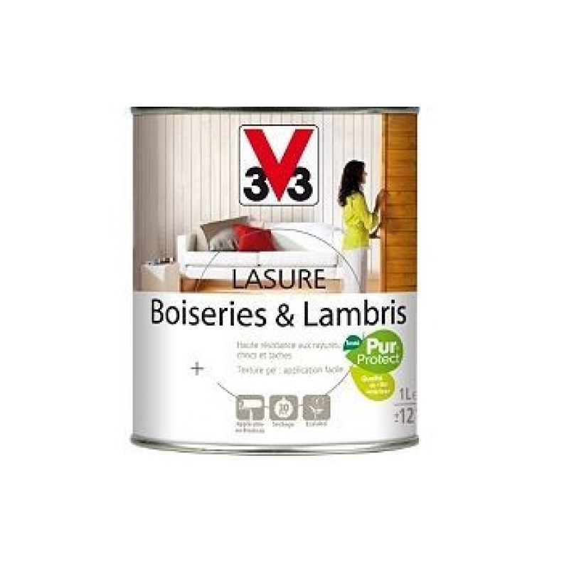 Lasure Boiseries & Lambris V33 1L Mat