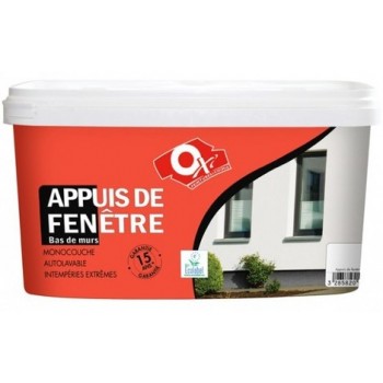 Peinture appuis de fenêtre et bas de murs