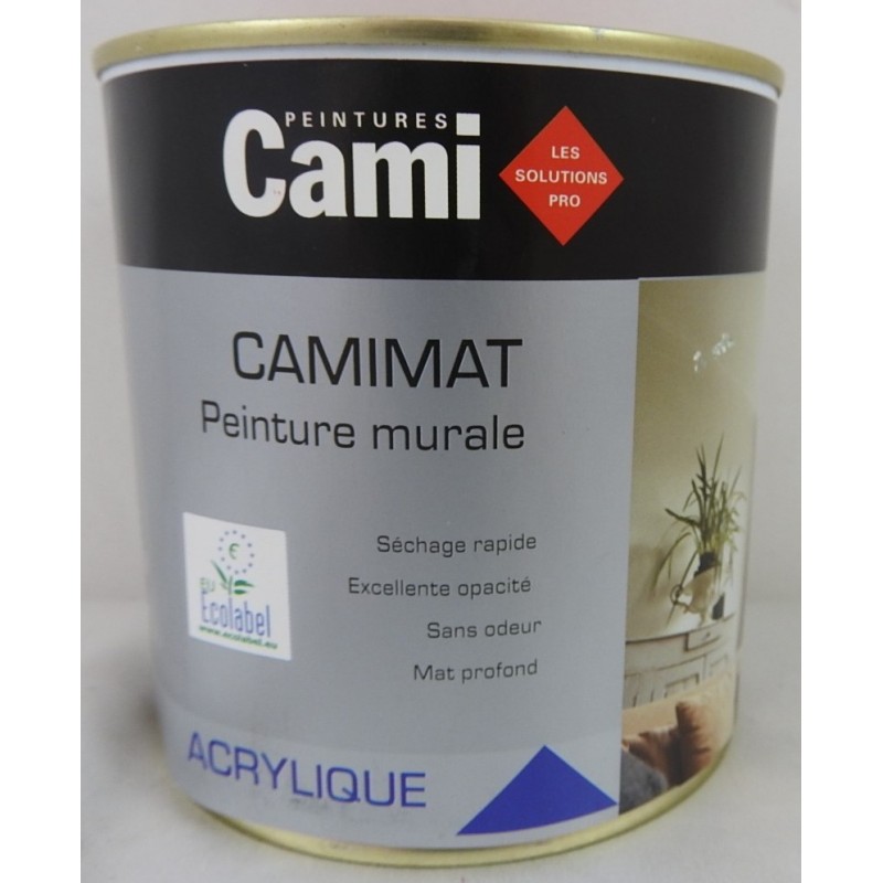 CAMIMAT/CAMISATIN Peinture Murale CAMI 0.5L/2.5L