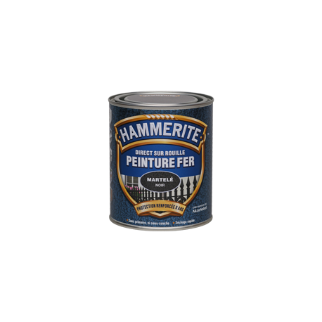  Peinture fer Hammerite Direct sur Rouille martelée