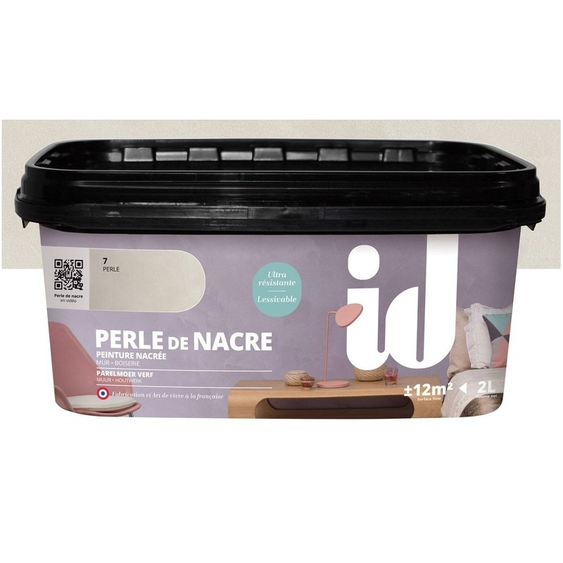 Peinture Nacrée Perle De Nacre ID