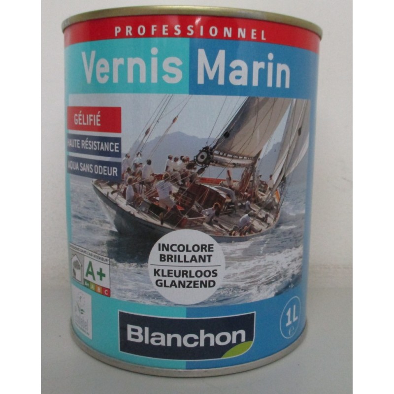 Vernis Marin Professionnel Blanchon Gélifié Incolore Brillant