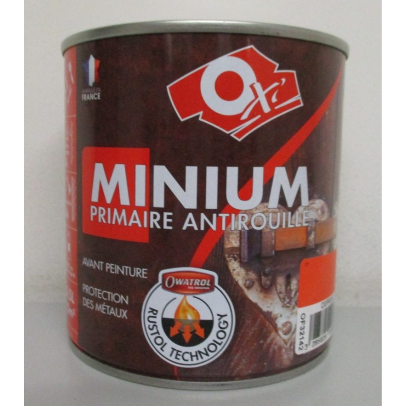 Peinture radiateur fonte et acier 1,5L Anthracite Rustol Oxi