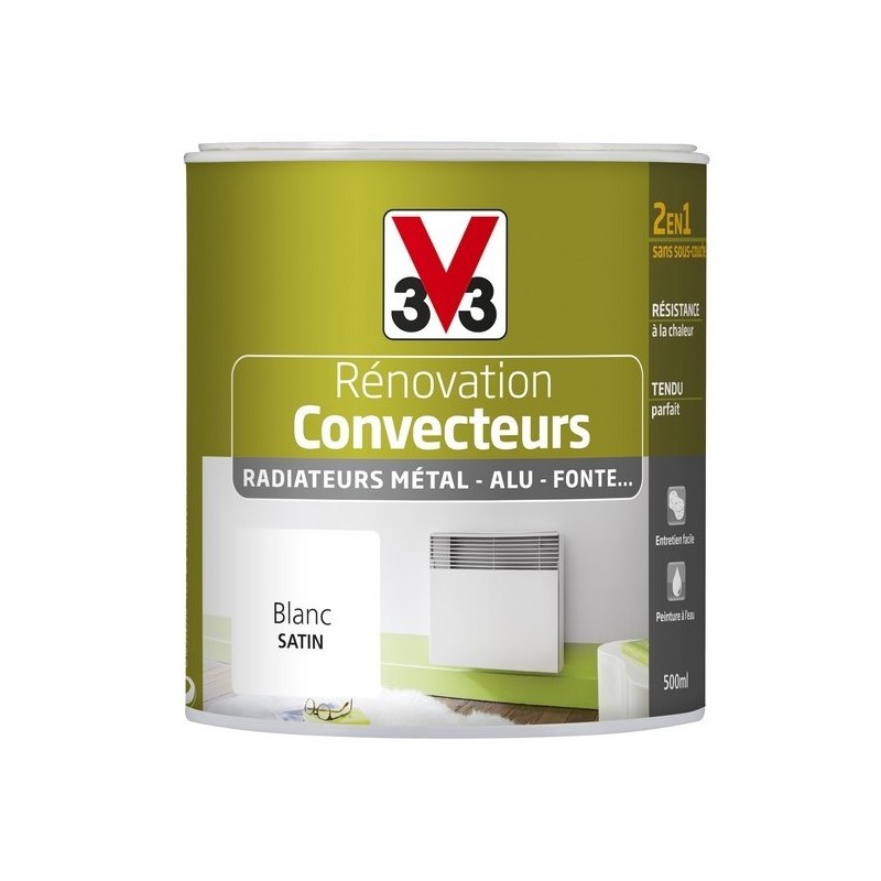 Rénovation convecteurs V33 500ML Satin